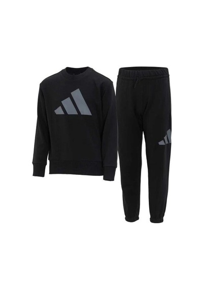 Adidas Essentials Çocuk Siyah Eşofman Takımı Kq7836