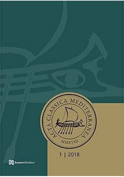 Acta Classica Mediterranea Sayı 1 - 2018