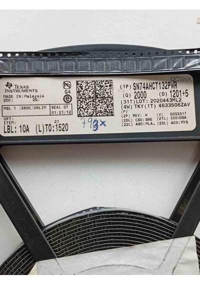 Sn74ahct132pwr Texas Entegreler 10 Adet