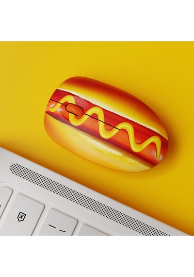 Mustard Hot Dog Kablosuz Mouse Diğer