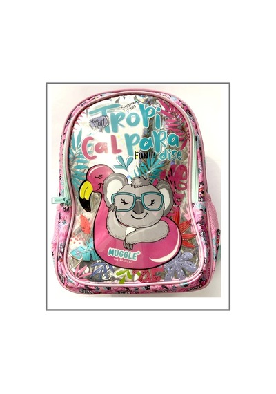 Muggle Okul Çantası Tropical Paradise Pembe Mu-8904