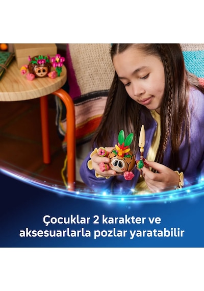 LEGO® ǀ Disney Moana Kakamora 43293 - 9 Yaş ve Üzeri Çocuklar için Film Aksesuarları İçeren Oyuncak Yapım Seti (407 Parça)