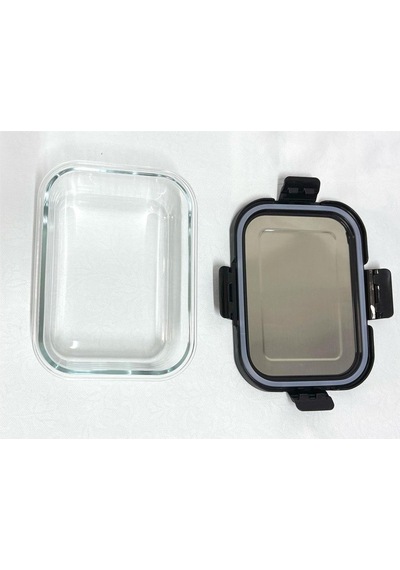 Cooker Ckr3488 Cam Saklama Kabı 1000 Ml Siyah
