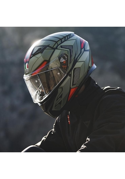 Agv K3 Decept Matt Motosiklet Kaskı