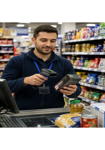 Tiwox Vsk-118 2d Cmos Sensörlü Kablosuz Barkod Okuyucu
