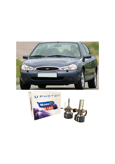 Ford Mondeo Mk2 Led Xenon Kısa Far Ampulü H7 Mono Yeni Seri Beyaz 1996-2000