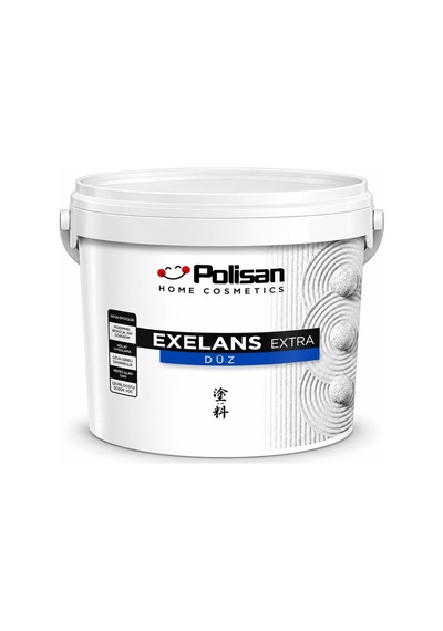 Polisan Exelans Extra Düz Silikonlu Dış Cephe Boyası 15 Lt Kızıl Gezegen