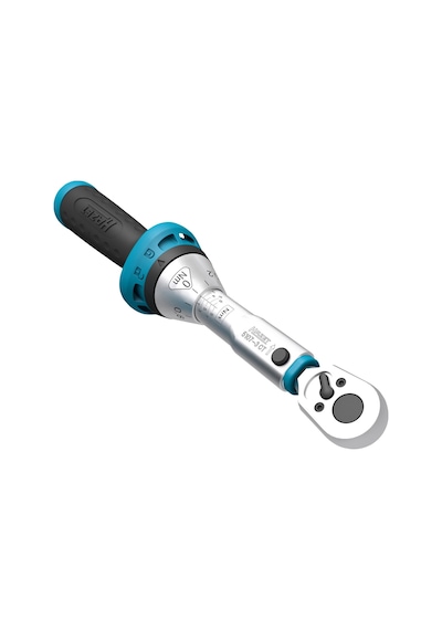 Alman Hazet 5107-3ct Tork Anahtarı 1/4" 1-9 Nm Ayarlanabilir Hazet Torkmetre %3
