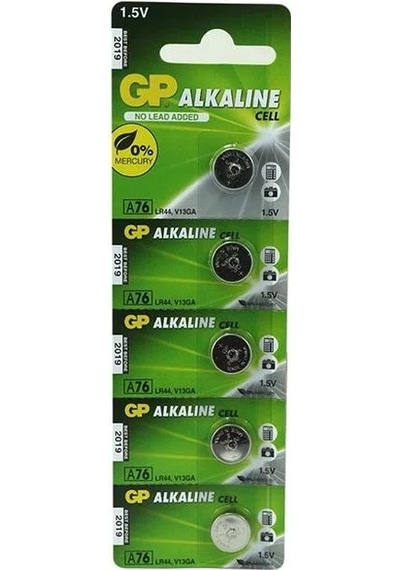 Gp A76 Lr44 Kartela 5'li Pil - 173341