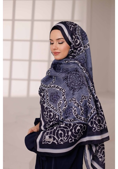 Mimiyum Rüveyda Premium Soft Şal Lacivert
