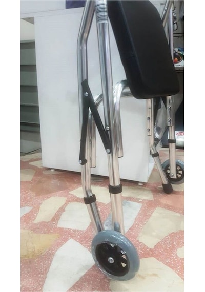 Pulsemed Ky914l-5 Walker Tekerlekli Oturma Aparatlı Yürüteç