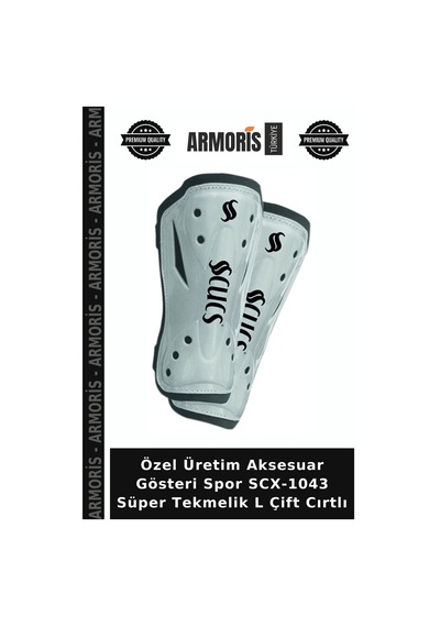 Özel Üretim Aksesuar Gösteri Spor Scx-1043 Süper Tekmelik L Çift Cırtlı Çok Renkli