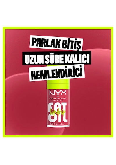 Nyx Professional Makeup Fat Oil Lip Drip Parlatıcı Dudak Yağı Fold09 Chillin' Like A Villain