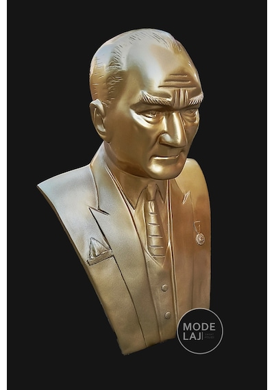 Atatürk Büstü 65 CM Fiber Glass Polyester