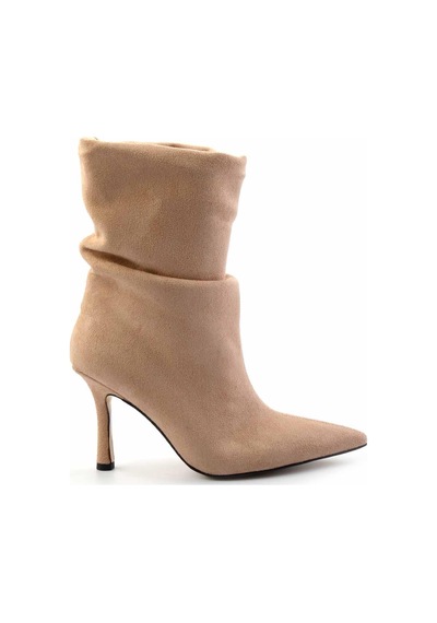 Bambi Bej Kadın Bot & Bootie K02718025202 Bej