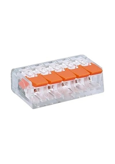 10 Adet 5'li Tırnaklı Buat Klemens Wago Tip