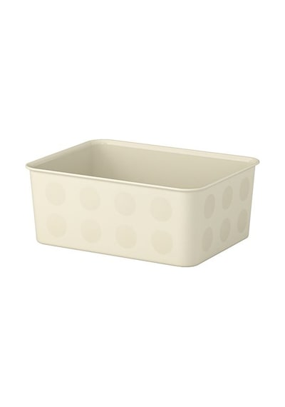 Ikea Nojıg Kutu, Bej, 20x25x10 Cm
