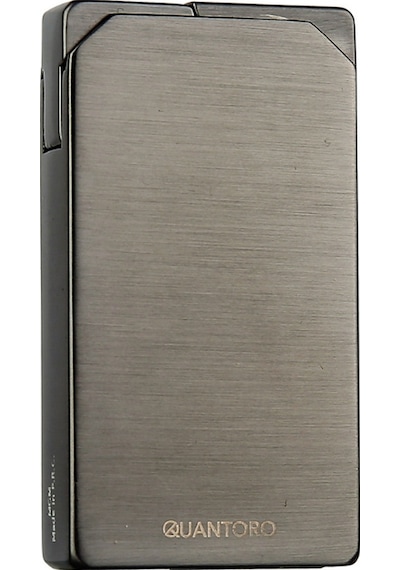 Quantoro Çift Torch Pürmüz Delicili Gunmetal Metal Puro Çakmağı - Trz1193
