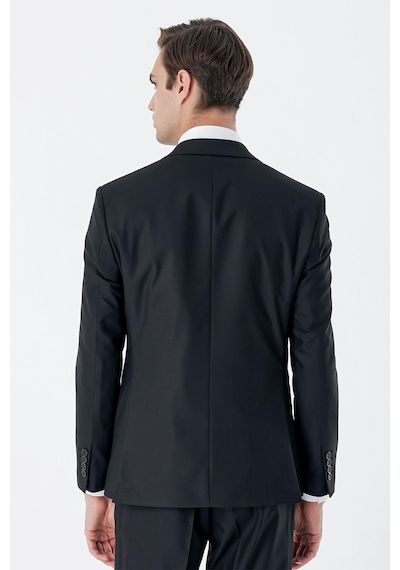 İmza Siyah Mono Yaka Çift Yırtmaç Yelekli 6 Drop Slim Fit Dar Kesim Basic Takım Elbise 1001245186 Siyah İmza Siyah Mono Yaka Çift Yırtmaç Yelekli 6 Drop Slim Fit Dar Kesim Basic Takım Elbise 1001245186 Siyah