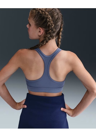 Nike Fj7161-499 Swoosh Kızlar Spor Sütyeni - Lila