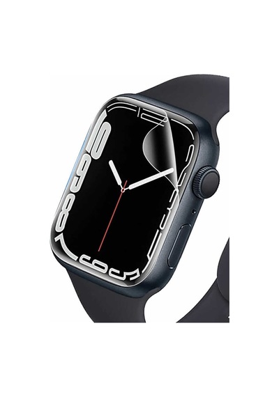 Apple Uyumlu  Watch 7 41Mm Full Ekran Nano Saat Koruyucu Narr Tpu-Renksiz