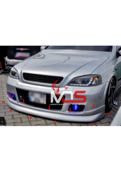 Opel Astra G Opc Ön Tampon Alt Eki Fiberglass Boyasız