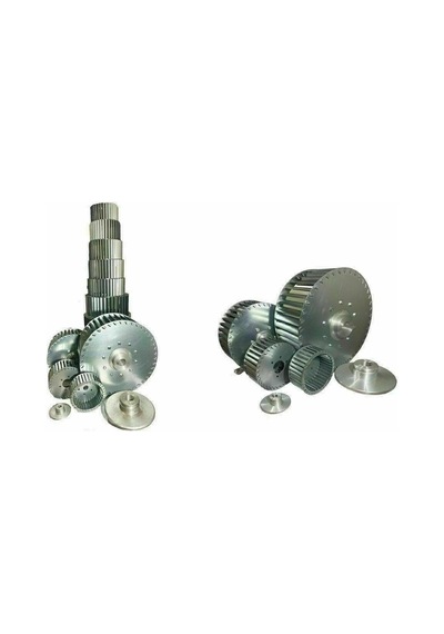 Çap 225 Boy 50 Delik 12.7 Mm Sol Yön Radyal Fan Pervanesi