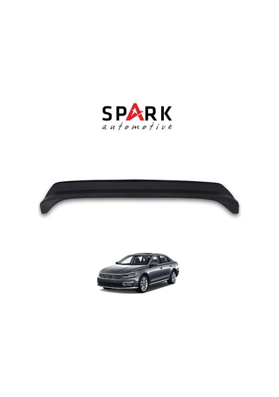 Volkswagen Passat 2015- Yılı Ve Sonrası Uyumlu Arka Tampon Eşiği Mat Siyah