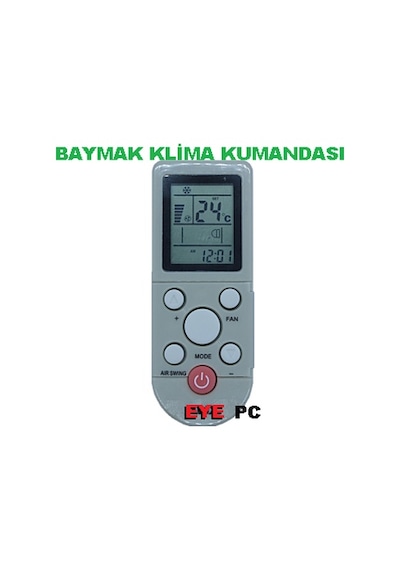 Baymak Elite Chs Serisi Ile Uyumlu Klima Akıllı Kumandası