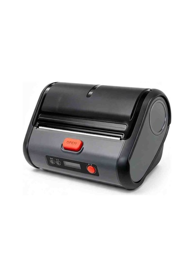 F6204 Taşınabilir Bluetooth Termal Yazıcı 110 Mm Geniş Baskı Şarjlı Kablosuz Fiş Etiket Ve