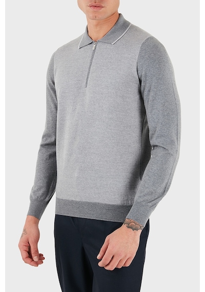 Gran Sasso Erkek Polo Yaka Kazak 43108 14713 090 Gri Gri