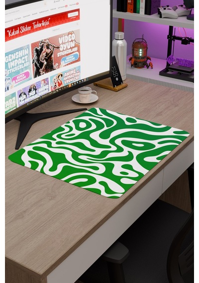 Vektörler Kaymaz Dikişli Kauçuk Oyuncu Mousepad V4 - 48x40 Xl Gaming Mouse Pad Fare Altlığı