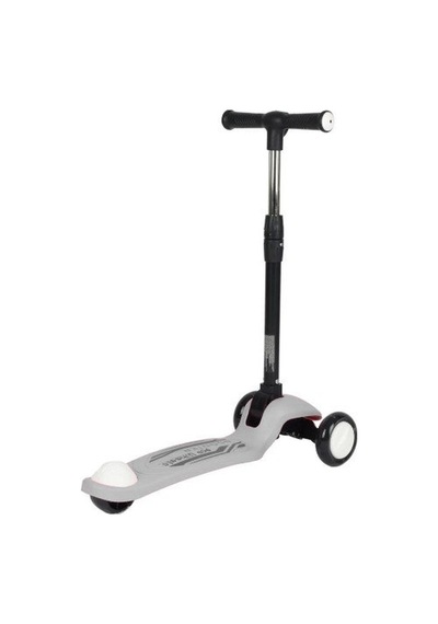 3+ Yaş Pro Scooter Işıklı Mat Gri Renkli Çok Renkli