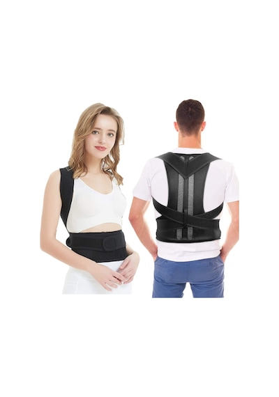 Manyetik Dik Duruş Korsesi Kamburluk Önleyici, Balenli, Unisex