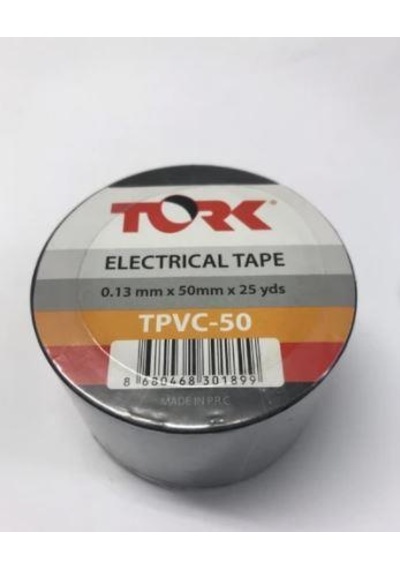 Tpvc-50 50Mm Pvc İzoleli Siyah Bant