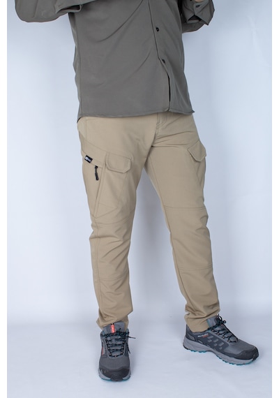 Nikbin Tactical Taktik Pantolon Outdoor Kargo Cep Likrali Yazlık -bej Bej