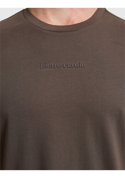 Pierre Cardin Erkek Koyu Kahverengi Tişört 50327872-vr084