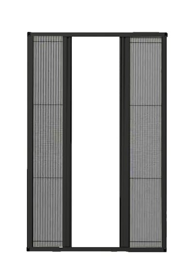 Akordeon Double Pileli Pilise Kapı Antrasit Sineklik 210x210 Istediğin Ölçüde En 210'a Kadar / Bot 210'a Kadar
