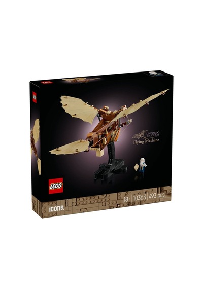 10363 İcons - Leonardo Da Vincinin Uçan Makinesi 493 Parça +18 Yaş