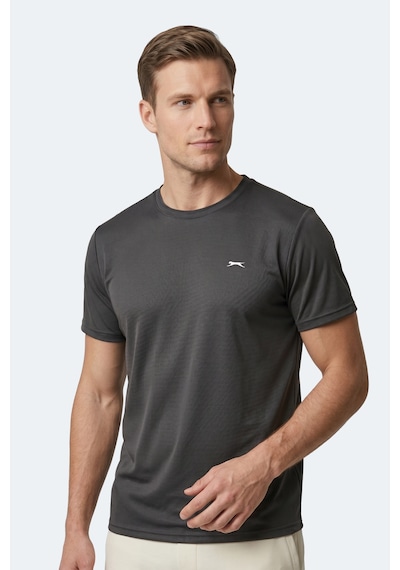 Slazenger Kayda Erkek Koyu Gri Tişört