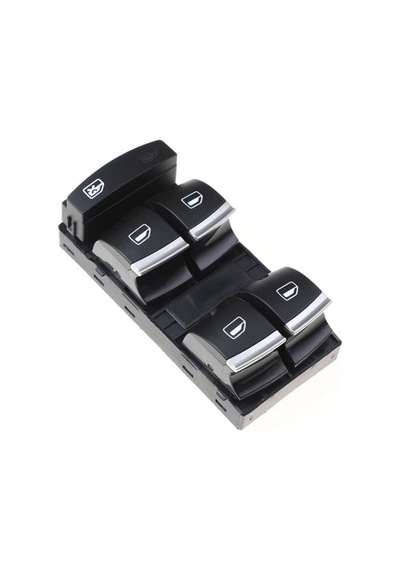 Audi A6 Sol Dörtlü Cam Açma Düğmesi Anahtarı Krom 2005-2011 N11.31