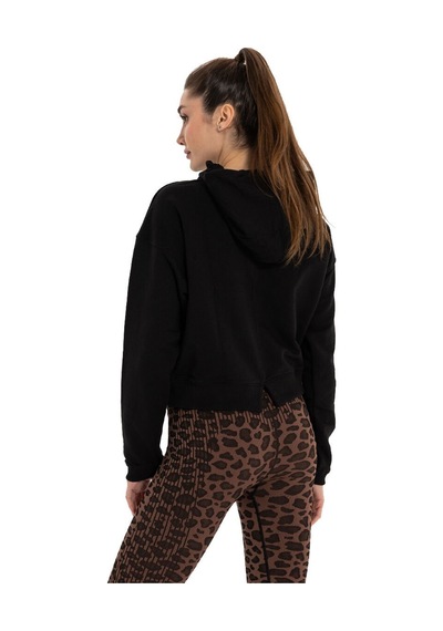 Inguz Kapüşonlu Hoodie Siyah