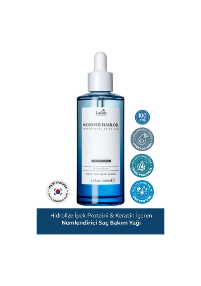 Lador Wonder Saç Yağı Hasarlı Saçlar Için Keratin 100 ml