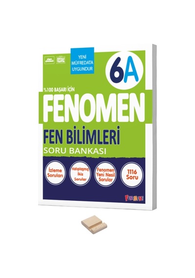 6. Sınıf A Serisi Fen Bilimleri Soru Bankası Ve Telefon Tutucu