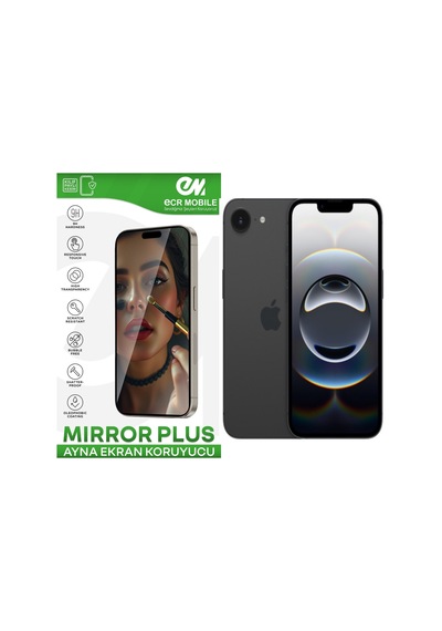 Apple Uyumlu   iPhone 16e İle Esnek Ayna Mirror 9h Nano Ekran Koruyucu
