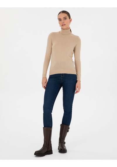 Pierre Cardin Kadın Bej Kazak /triko 50315747-vr011 Bej