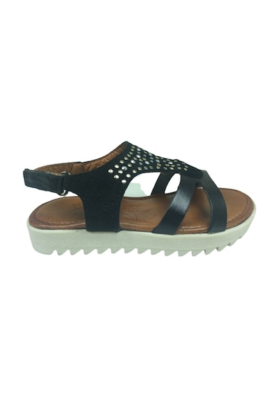 Ortopedikal Trend 2103 Klt Kız Çocuk Sandalet %100 Hakiki Deri (544775034) Siyah