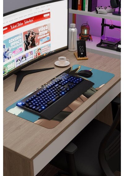 Jojo No Kimyou Na Bouken V3 - 70x30 Xl Gaming Kauçuk Kaymaz Taban Mouse Pad Fare Altlığı