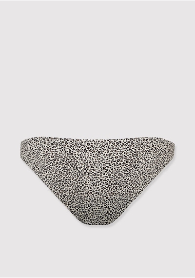Mavi - Leopar Desenli Bikini Altı 1914162-35130 Kahverengi