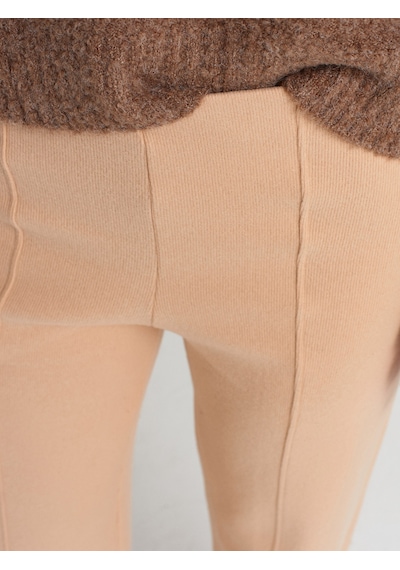 Dilvin 71819 Yüksek Bel Pantolon- Açık Bej